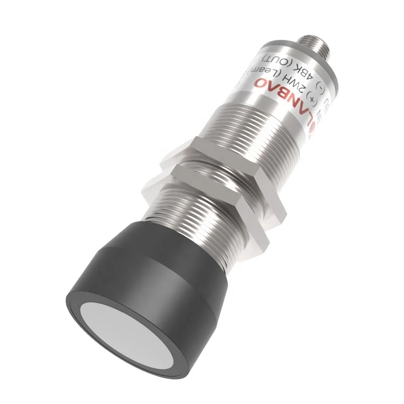 兰宝9-30VDC数字TTL232输出感应距离200-4000毫米超声波传感器