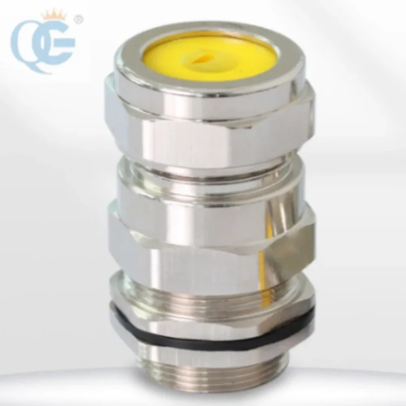 NPT1/2 NPT3/4 NPT1 NPT2防爆不锈钢304 ATEX电缆密封套IP68防水电缆连接器新改进