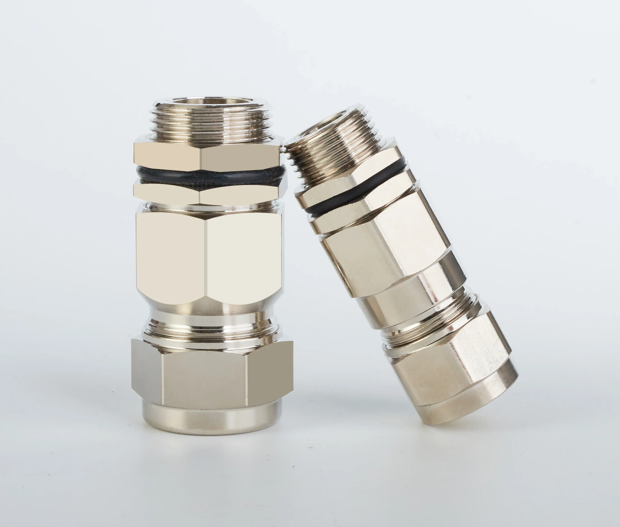 船用铠装双密封电缆接头防爆防水压盖304不锈钢铜IP68 IP67 - 图片 2