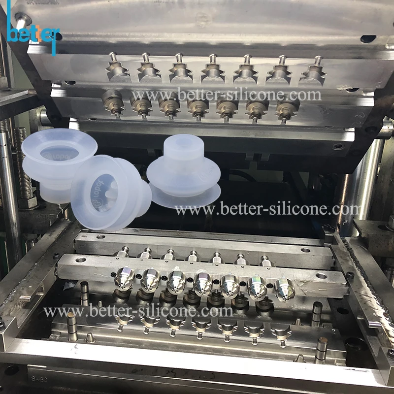 Standard Sizes Stock SMC Rubber Pneumatic Bellow Vacuum Cups Silicone Suction Cups - 图片 6